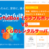 【レンタルサーバー比較】ColorfulBox（カラフルボックス）とさくらのレンタルサーバ