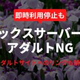 エックスサーバーでアダルト運営はNG？最新規約と代替案まとめ